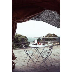 Chaise De Jardin Pliante FERMOB Bistro Métal - Blanc 7 Chaise De Jardin Pliante FERMOB Bistro Métal - Blanc -Tabouret Shop 010101 chaise jardin pliante fermob bistro metal blanc