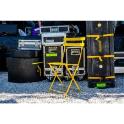 Chaise De Jardin Pliante FERMOB Bistro Métal - Miel -Tabouret Shop 010173 chaise de jardin pliante fermob bistro metal miel ambiance 3