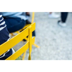 Chaise De Jardin Pliante FERMOB Bistro Métal - Miel -Tabouret Shop 010173 chaise de jardin pliante fermob bistro metal miel structure