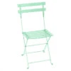 Chaise De Jardin Pliante FERMOB Bistro Métal - Vert Opaline -Tabouret Shop 010183 chaise jardin pliante fermob bistro metal vert opaline
