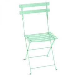 Chaise De Jardin Pliante FERMOB Bistro Métal - Vert Opaline