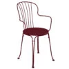 Fauteuil De Jardin Empilable FERMOB Opéra + - Cerise Noire -Tabouret Shop 0912b9 fauteuil jardin empilable fermob opera plus cerise noire