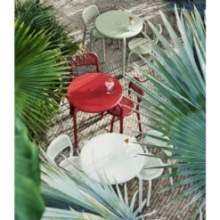 Lot De 2 Chaises De Jardin Fatboy Toní Chair - Vert Brume -Tabouret Shop 104087 lot 2 chaises jardin fatboy toni vert brume ambiance 4