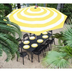 Lot De 2 Fauteuils De Jardin Fatboy Toní Armchair - Anthracite 12 Lot De 2 Fauteuils De Jardin Fatboy Toní Armchair - Anthracite -Tabouret Shop 104094 lot 2 fauteuils jardin fatboy toni anthracite ambiance