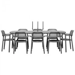 Lot De 2 Fauteuils De Jardin Fatboy Toní Armchair - Anthracite 16 Lot De 2 Fauteuils De Jardin Fatboy Toní Armchair - Anthracite -Tabouret Shop 104094 lot 2 fauteuils jardin fatboy toni anthracite table