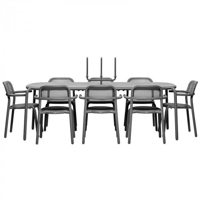 Lot De 2 Fauteuils De Jardin Fatboy Toní Armchair - Anthracite 9 Lot De 2 Fauteuils De Jardin Fatboy Toní Armchair - Anthracite – Image 7