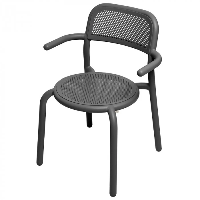 Lot De 2 Fauteuils De Jardin Fatboy Toní Armchair - Anthracite 3 Lot De 2 Fauteuils De Jardin Fatboy Toní Armchair - Anthracite