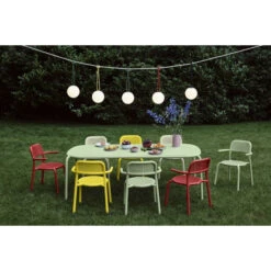 Lot De 2 Fauteuils De Jardin Fatboy Toní Armchair - Vert Brume 16 Lot De 2 Fauteuils De Jardin Fatboy Toní Armchair - Vert Brume -Tabouret Shop 104097 lot 2 fauteuils jardin fatboy toni vert brume ambiance 3