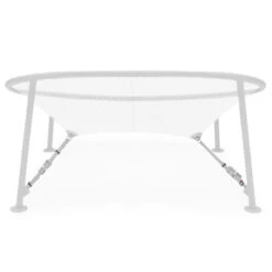 Grand Fauteuil Hamac Fatboy Netorious - Gris Clair -Tabouret Shop 105817 grand fauteuil hamac fatboy netorious gris clair arriere