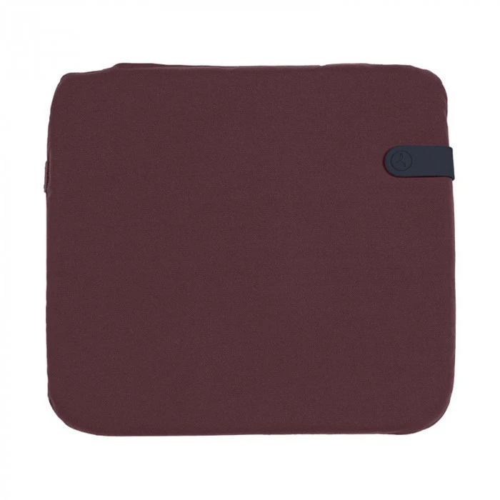 Galette Color Mix Pour Chaise FERMOB Monceau - Lie De Vin 3 Galette Color Mix Pour Chaise FERMOB Monceau - Lie De Vin