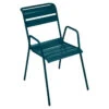 Fauteuil De Jardin Empilable FERMOB Monceau - Bleu Acapulco -Tabouret Shop 377 21 bleu acapulco bridge 1