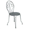 Chaise De Jardin Empilable FERMOB Montmartre - Gris Orage -Tabouret Shop 460126 chaise jardin empilable fermob montmartre gris orage