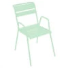 Fauteuil De Jardin Empilable FERMOB Monceau - Vert Opaline -Tabouret Shop 480383 fauteuil jardin empilable fermob monceau vert opaline