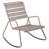 Rocking Chair FERMOB Monceau - Muscade -Tabouret Shop 480614 rocking chair fermob monceau muscade