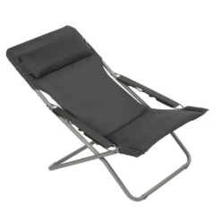 Bain De Soleil LAFUMA Transabed BeComfort - Gris Foncé