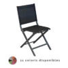 Chaise De Jardin Pliante Alizé Thema -Tabouret Shop chaise thema epoxy toutes couleurs 1