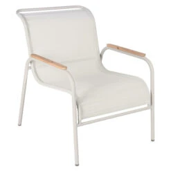 Fauteuil Lounge FERMOB Coolside - Gris Argile