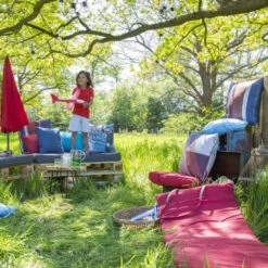 Coussin Décoration MADISON Triangle Blue 7 Coussin Décoration MADISON Triangle Blue -Tabouret Shop coussin deco triangle madison