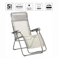 Fauteuil Relax Pliant LAFUMA Futura Velio Néo - Ipanema 7 Fauteuil Relax Pliant LAFUMA Futura Velio Néo - Ipanema -Tabouret Shop fauteuil relax pliant lafuma futura velio neo ipanema