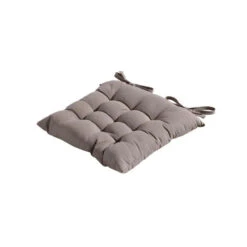 Galette De Chaise Toscane MADISON Panama Taupe -Tabouret Shop galette chaise toscane madison panama taupe 1