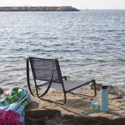 Chaise Basse De Jardin LAFUMA CB Batyline Iso - Océan -Tabouret Shop lfm1210.8547 chaise basse jardin lafuma cb batyline iso ocean ambiance