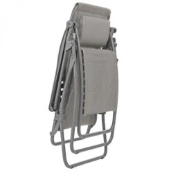 Fauteuil Relax Pliant LAFUMA RSXA Clip - Terre -Tabouret Shop lfm2035 8556 fauteuil relax pliant lafuma rsxa clip terre plie