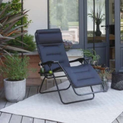 Fauteuil Relax Pliant LAFUMA RSX Clip AirComfort - Acier 8 Fauteuil Relax Pliant LAFUMA RSX Clip AirComfort - Acier -Tabouret Shop lfm2038.6135 fauteuil relax pliant lafuma rsx clip aircomfort acier plie ambiance