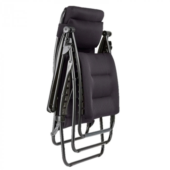 Fauteuil Relax Pliant LAFUMA RSX Clip AirComfort - Acier 4 Fauteuil Relax Pliant LAFUMA RSX Clip AirComfort - Acier – Image 2