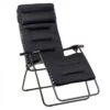 Fauteuil Relax Pliant LAFUMA RSX Clip AirComfort XL - Acier -Tabouret Shop lfm2041.6135 fauteuil relax pliant lafuma rsx clip aircomfort xl acier