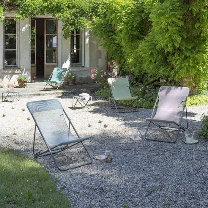 Chaise Longue LAFUMA Maxi Transat - Rose 6 Chaise Longue LAFUMA Maxi Transat - Rose – Image 4