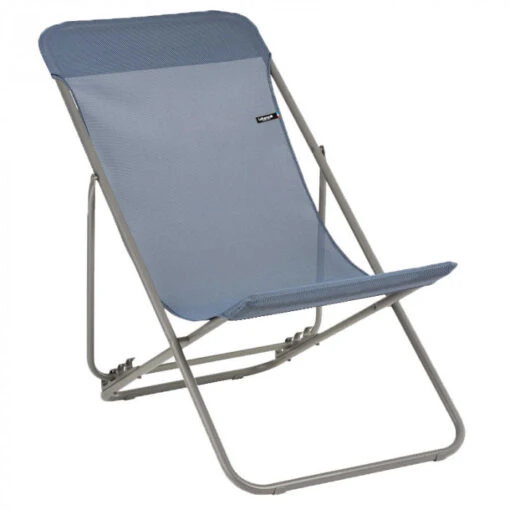 Chaise Longue LAFUMA Transatube2 Batyline Iso - Océan -Tabouret Shop lfm2764.8547 chaise longue lafuma transatube2 batyline iso ocean