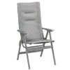 Fauteuil De Jardin Pliant LAFUMA Zen-It BeComfort - Argent -Tabouret Shop lfm2831.8901 fauteuil jardin lafuma zen it becomfort argent
