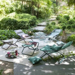 Repose-pieds LAFUMA Next Batyline Duo - Rose -Tabouret Shop lfm2927 9257 repose pieds lafuma next rose ambiance 2 1