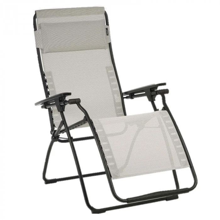 Fauteuil Relax Pliant LAFUMA Futura Batyline Duo - Galet 3 Fauteuil Relax Pliant LAFUMA Futura Batyline Duo - Galet