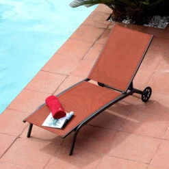 Lit Bain De Soleil Alizé Celio -Tabouret Shop lit bain soleil alize celio paprika 2