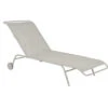 Lit Bain De Soleil FERMOB Coolside - Gris Argile -Tabouret Shop lit bain soleil fermob coolside gris argile