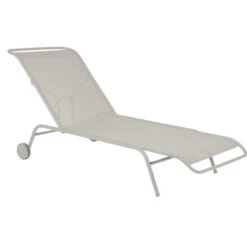 Lit Bain De Soleil FERMOB Coolside - Gris Argile