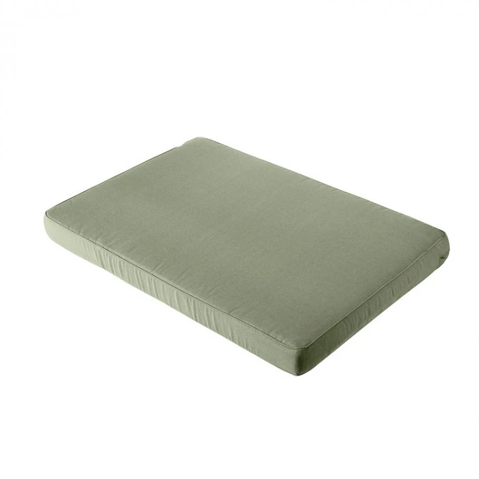 Coussin Palette Assise MADISON 120 X 80 Cm-Panama Sage 3 Coussin Palette Assise MADISON 120 X 80 Cm-Panama Sage