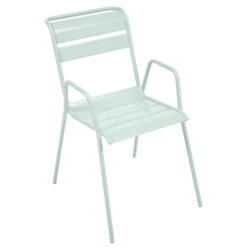 Fauteuil De Jardin Empilable FERMOB Monceau - Menthe Glaciale
