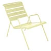 Fauteuil Relax FERMOB Monceau - Citron Givré -Tabouret Shop monceau fauteuil bas citron givre