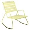 Rocking Chair FERMOB Monceau - Citron Givré -Tabouret Shop monceau rocking chair citron givre