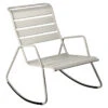 Rocking Chair FERMOB Monceau - Gris Argile -Tabouret Shop monceau rocking chair gris argile