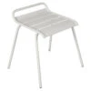 Tabouret De Jardin Empilable FERMOB Monceau - Gris Argile -Tabouret Shop monceau tabouret gris argile