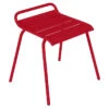 Tabouret De Jardin Empilable FERMOB Monceau - Piment -Tabouret Shop monceau tabouret piment
