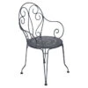 Fauteuil De Jardin Empilable FERMOB Montmartre - Carbone -Tabouret Shop montmartre fauteuil carbone 1