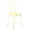 Chaise De Jardin Empilable FERMOB Opéra + - Citron Givré -Tabouret Shop opera chaise citron givre