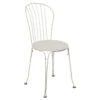 Chaise De Jardin Empilable FERMOB Opéra + - Gris Argile -Tabouret Shop opera chaise gris argile