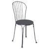 Chaise De Jardin Empilable FERMOB Opéra + - Carbone -Tabouret Shop opera chaise carbone 1