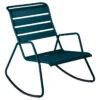 Rocking Chair FERMOB Monceau - Bleu Acapulco -Tabouret Shop rocking chair monceau fermob bleu acapulco 1