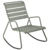 Rocking Chair FERMOB Monceau - Cactus -Tabouret Shop rocking chair monceau fermob cactus 1